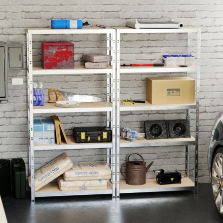 Etagere modulable en metal pour garage et atelier